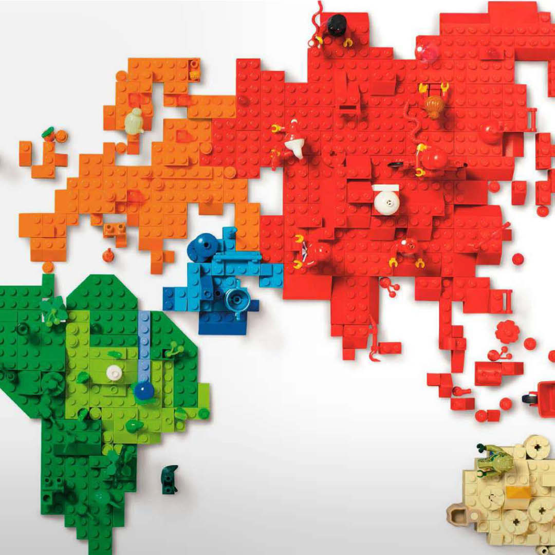 lego bricks map