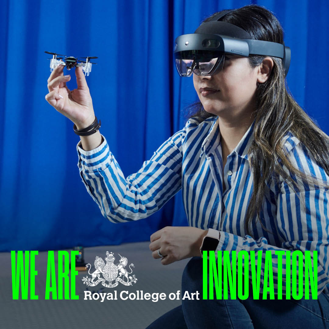 RCA advert female 'WE ARE INNOVATION'